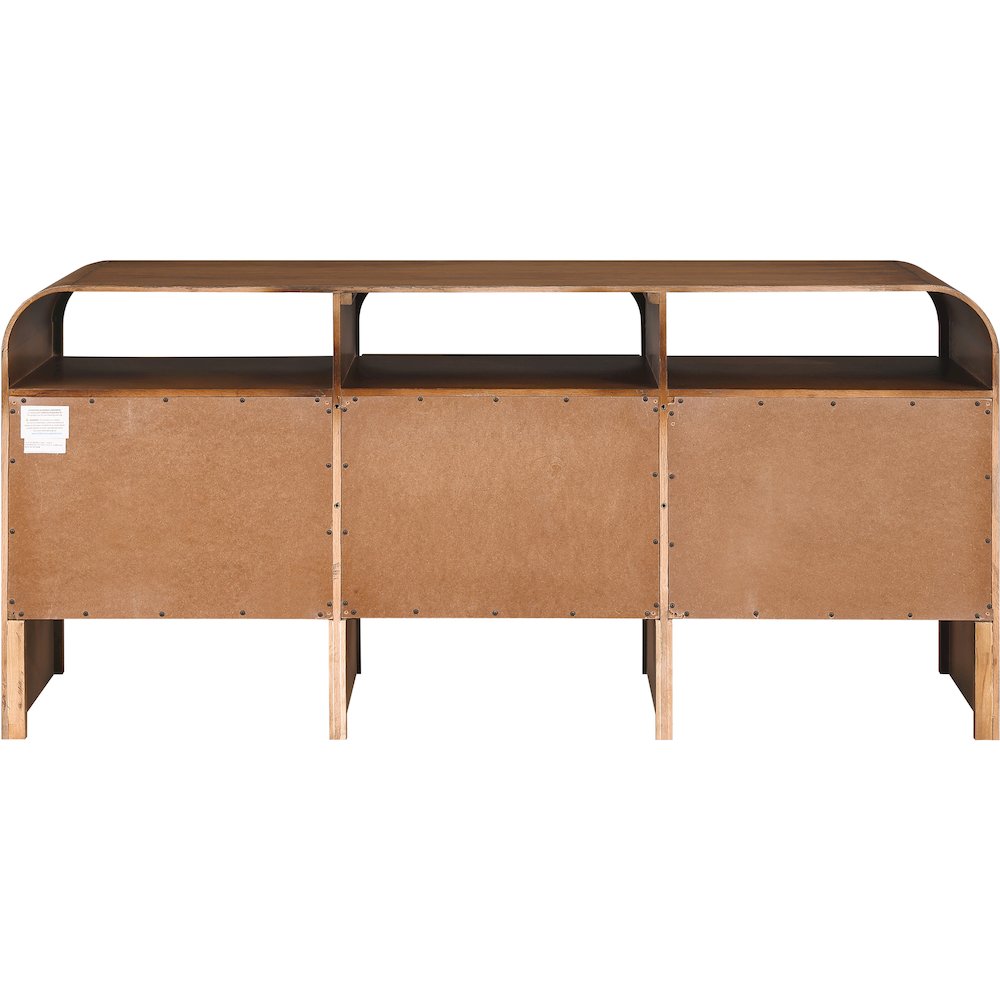 Giada Brown Solid Wood And Veneer Dresser