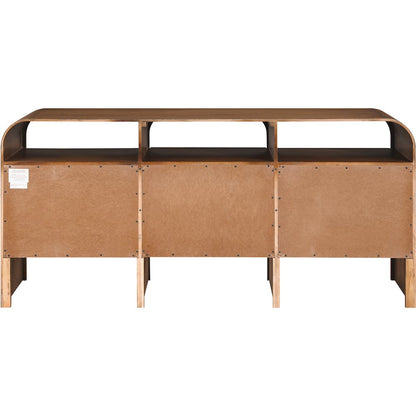 Giada Brown Solid Wood And Veneer Dresser