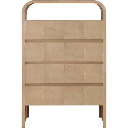 Giada Natural Solid Wood And Veneer Chest