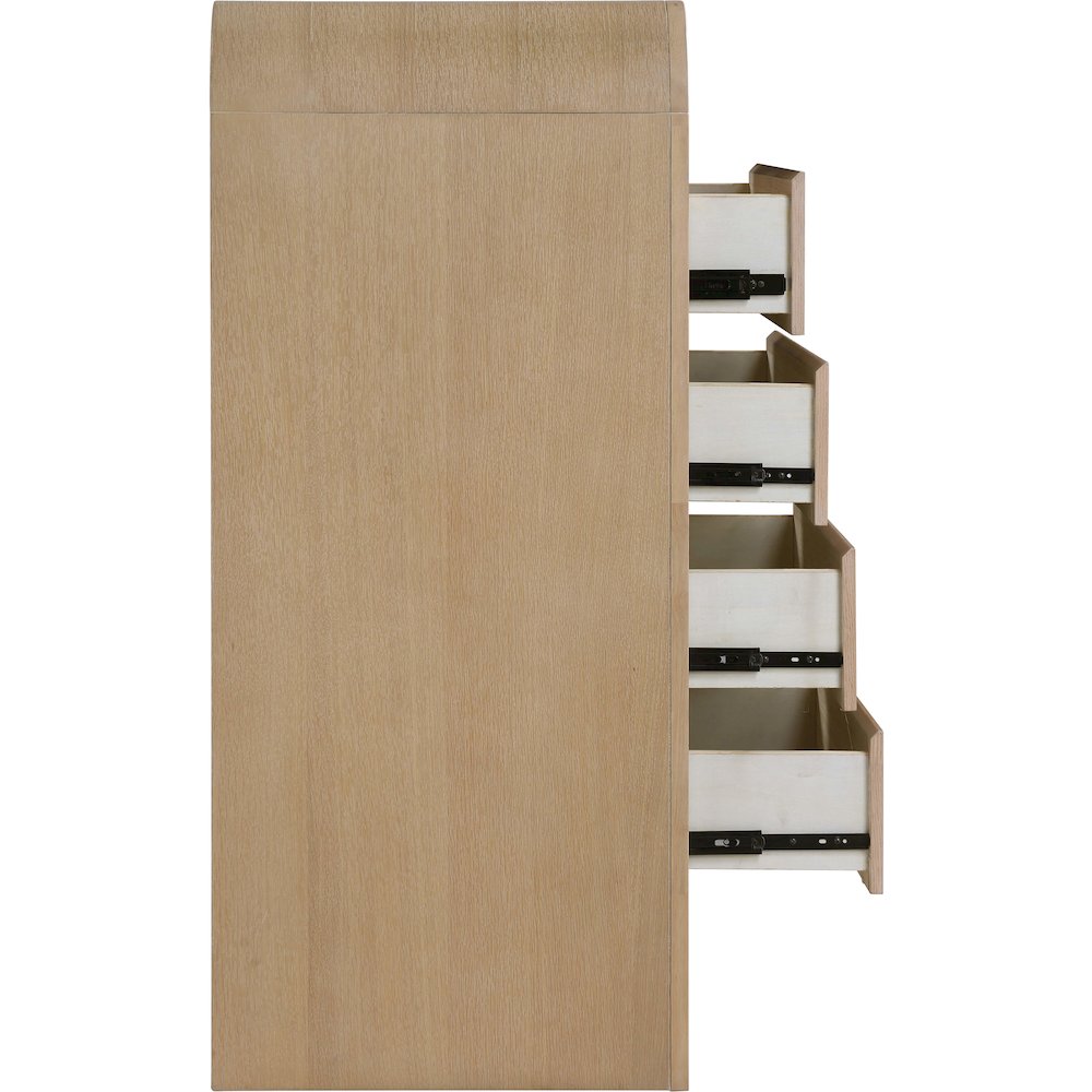 Giada Natural Solid Wood And Veneer Chest