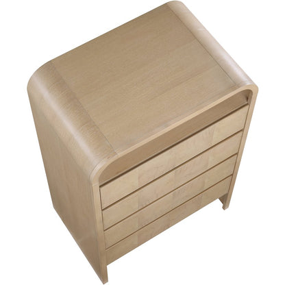 Giada Natural Solid Wood And Veneer Chest