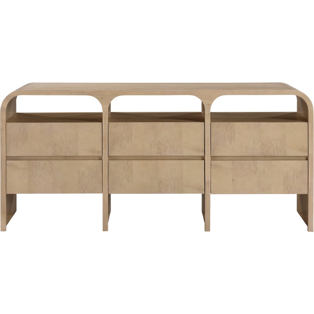 Giada Natural Solid Wood And Veneer Dresser
