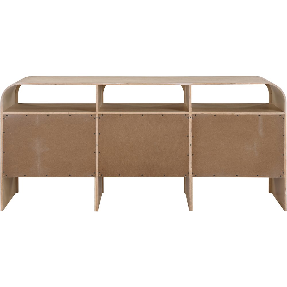 Giada Natural Solid Wood And Veneer Dresser