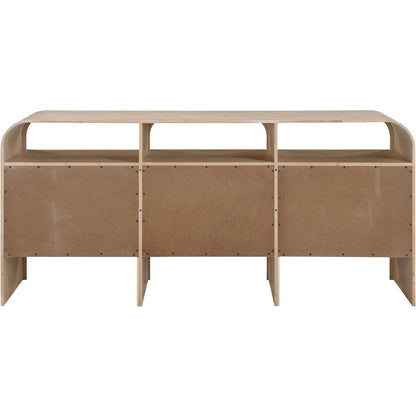 Giada Natural Solid Wood And Veneer Dresser