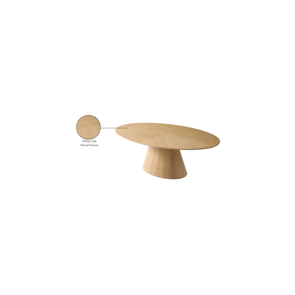 Gavin Natural Oak Dining Table