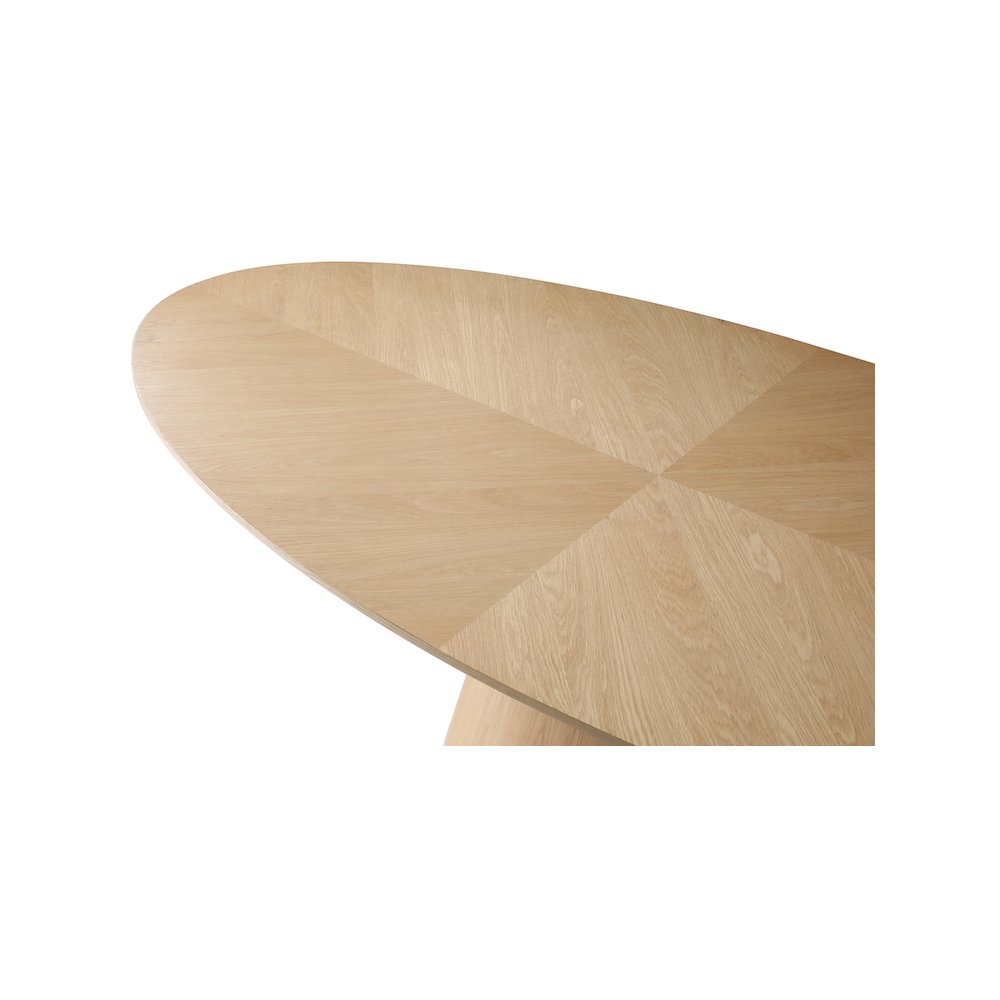 Gavin Natural White Oak Dining Table
