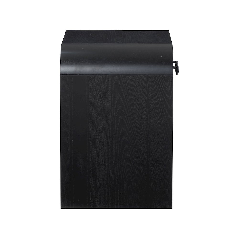 Hayes Black Night Stand / Side Table