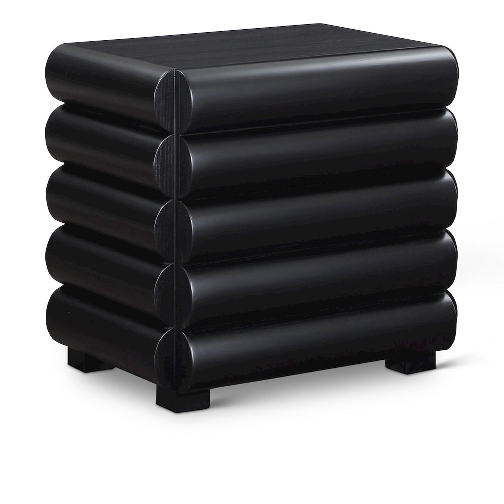 Maverick Black Night Stand / Side Table