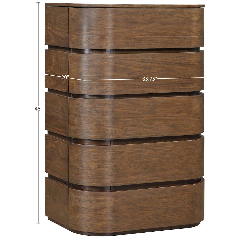Annalise Brown Solid Wood Chest