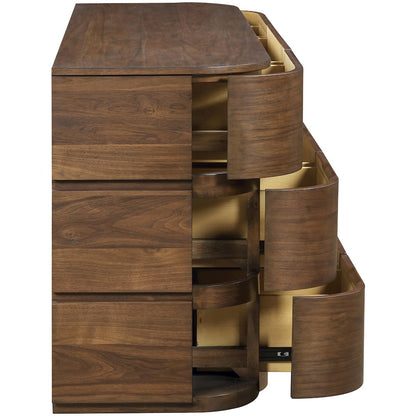 Annalise Brown Solid Wood Dresser