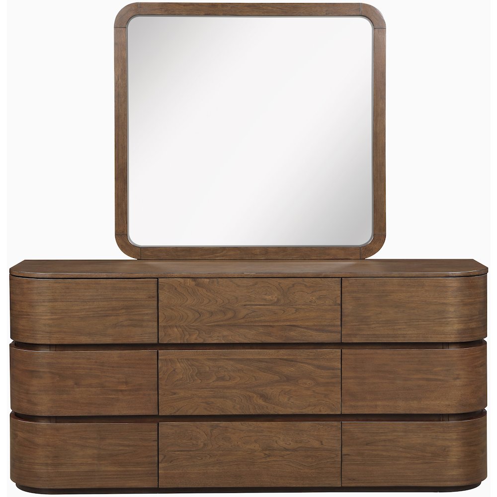 Annalise Brown Solid Wood Dresser