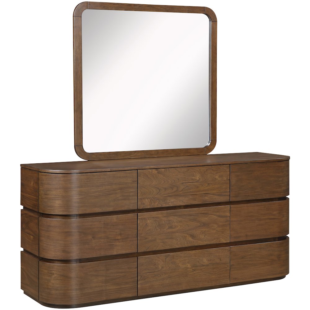 Annalise Brown Solid Wood Dresser