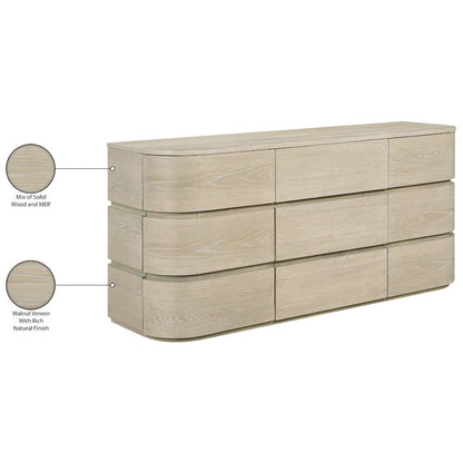 Annalise Natural Solid Wood Dresser