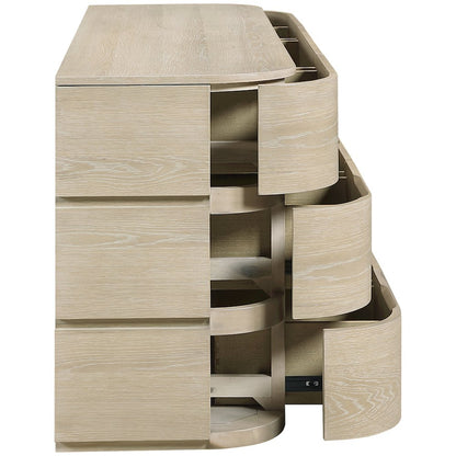 Annalise Natural Solid Wood Dresser