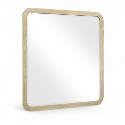 Annalise Natural Solid Wood Mirror