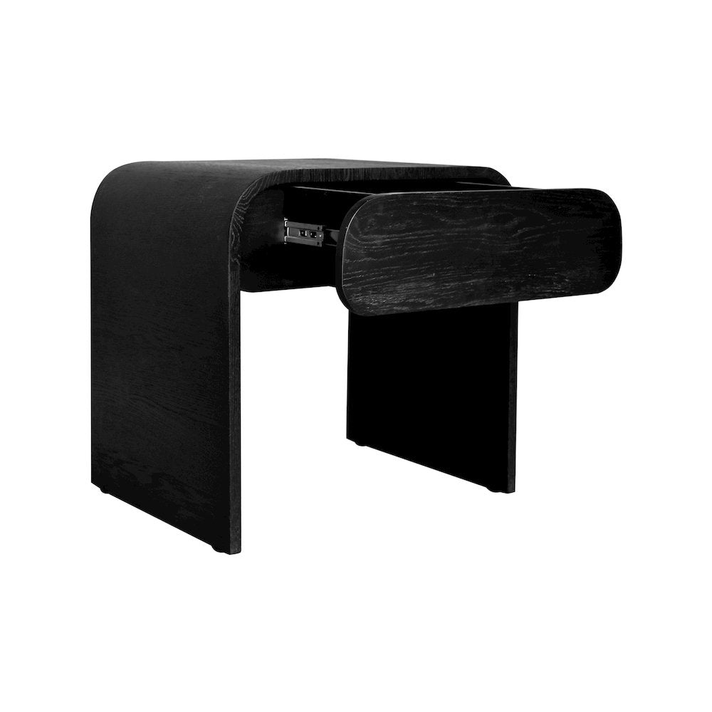 Cresthill Black Oak Night Stand