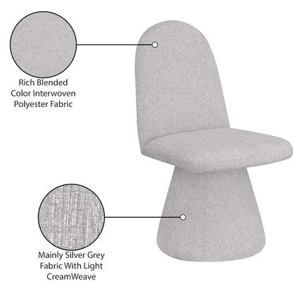 Renuar Grey Dining Chair, Set of 2