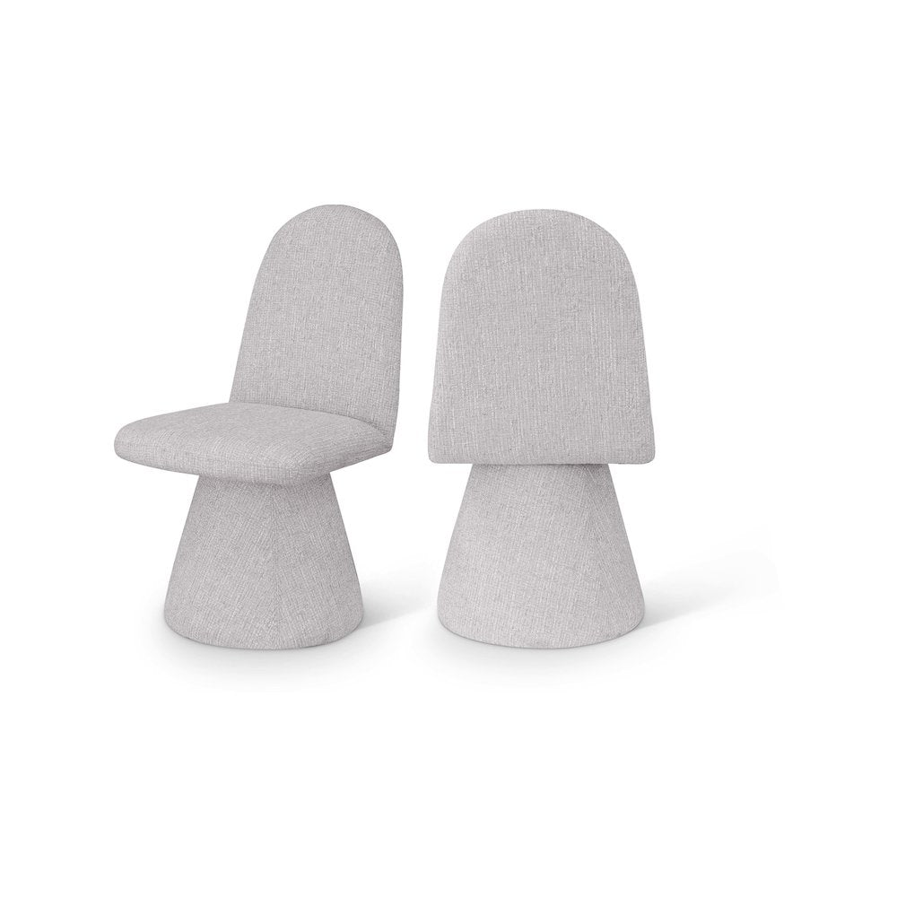 Renuar Grey Dining Chair, Set of 2