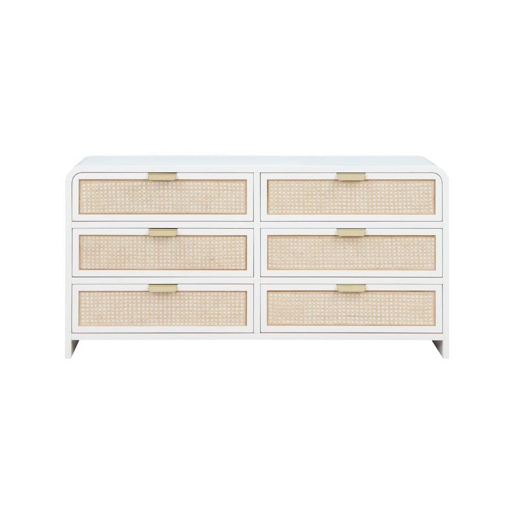 Sage White Dresser