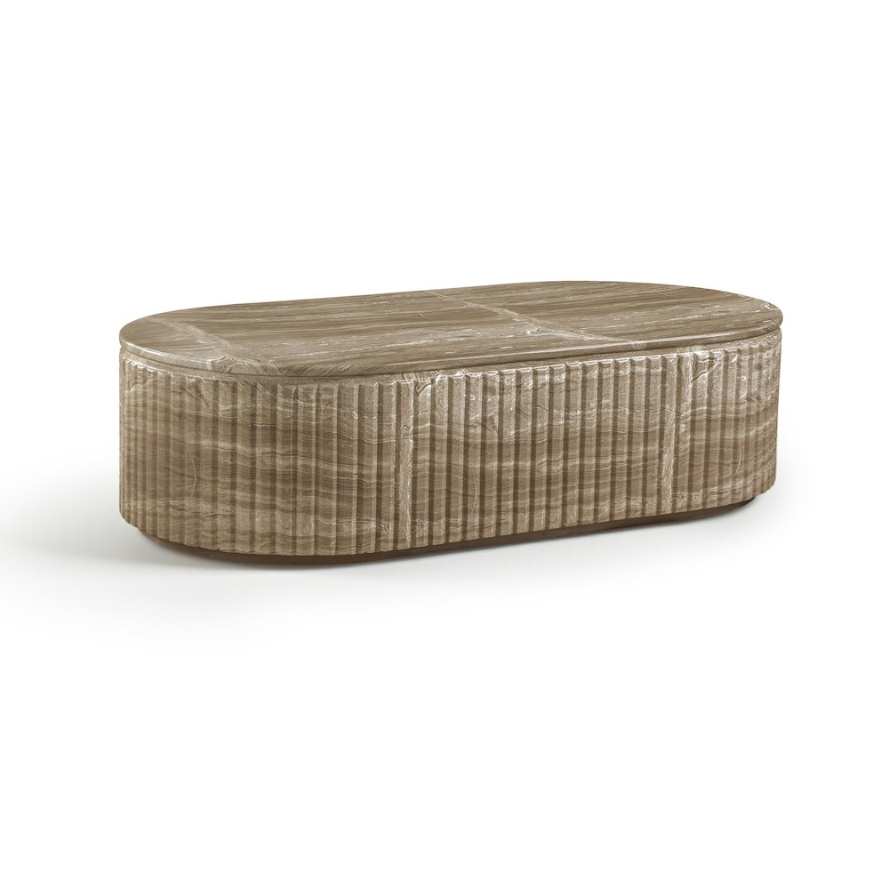 Catania Beige Concrete Indoor/Outdoor Coffee Table