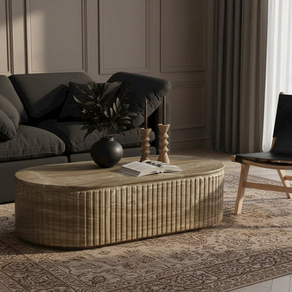 Catania Beige Concrete Indoor/Outdoor Coffee Table