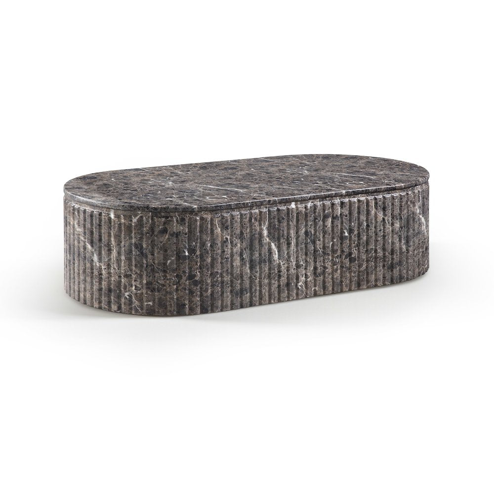 Catania Brown Concrete Indoor/Outdoor Coffee Table