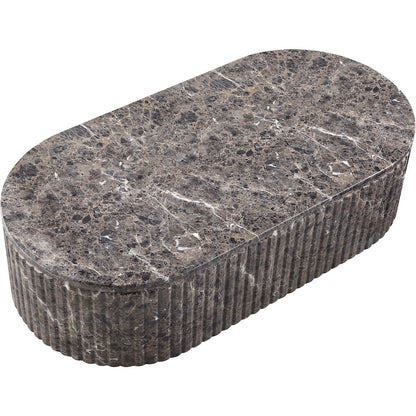 Catania Brown Concrete Indoor/Outdoor Coffee Table