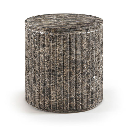 Catania Brown Concrete Indoor/Outdoor End Table