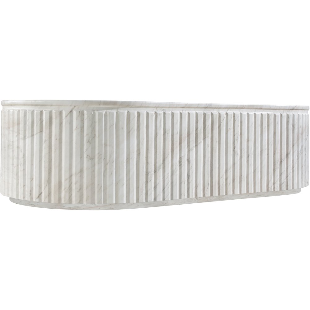 Catania White Concrete Indoor/Outdoor Coffee Table