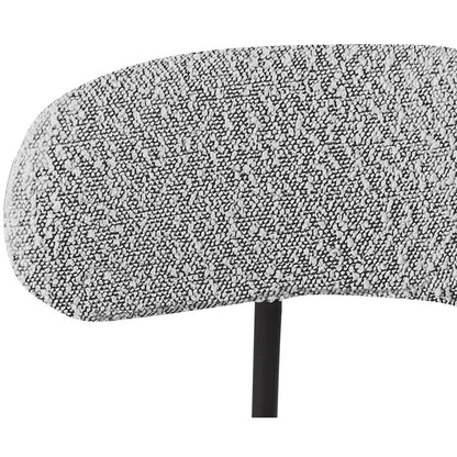 Beacon Grey Boucle Fabric Stool, Set of 2