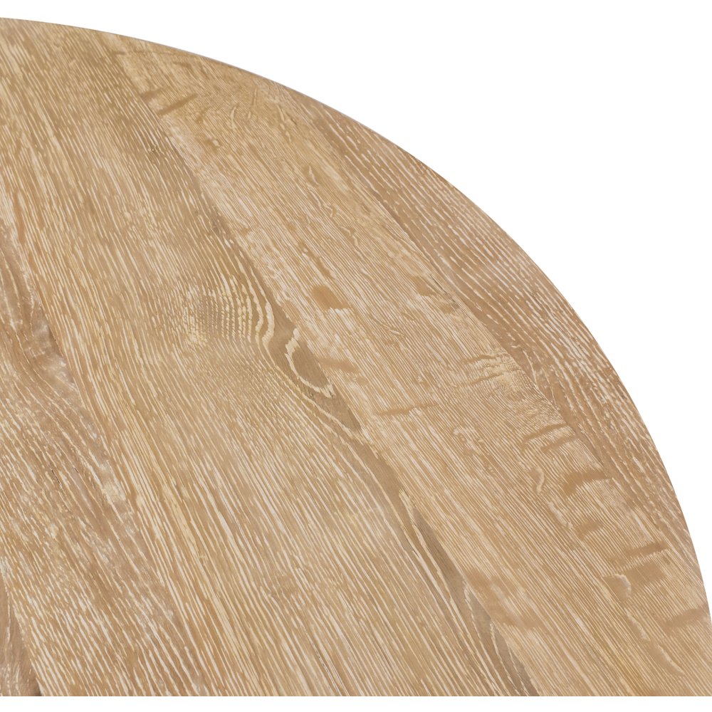 Linette White Oak Dining Table
