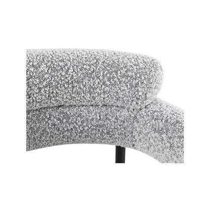 Blake Grey Boucle Fabric Dining Chair, Set of 2