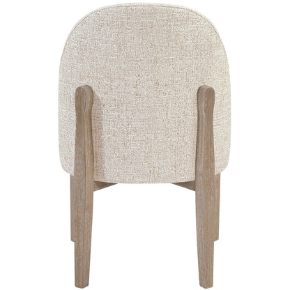 Torino Beige Fabric Upholstered Dining Chair, Set of 2