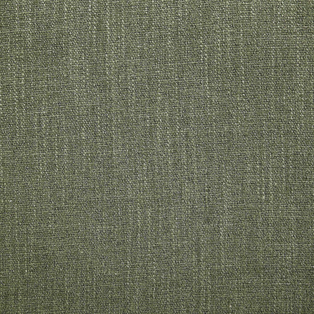 Avon Olive Linen Textured Fabric Dining Side Chair, Set of 2