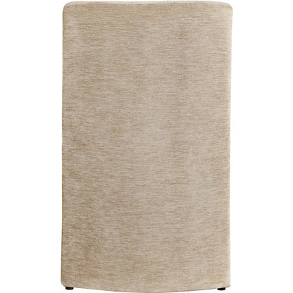 Slique Beige Fabric Upholstered Dining Chair
