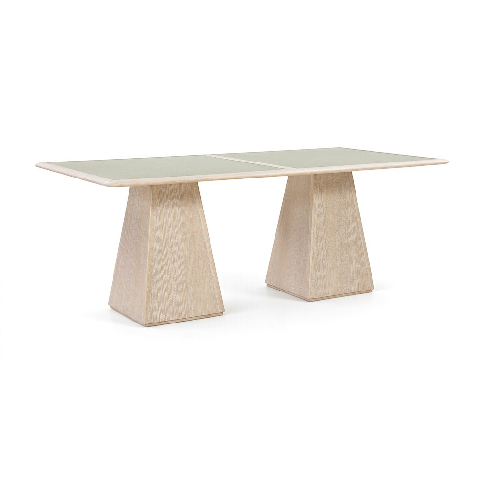 Atrium 78" Natural Wood Dining Table