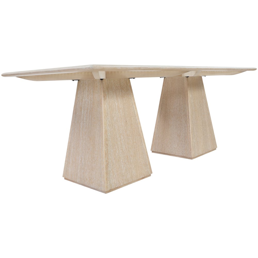 Atrium 78" Natural Wood Dining Table