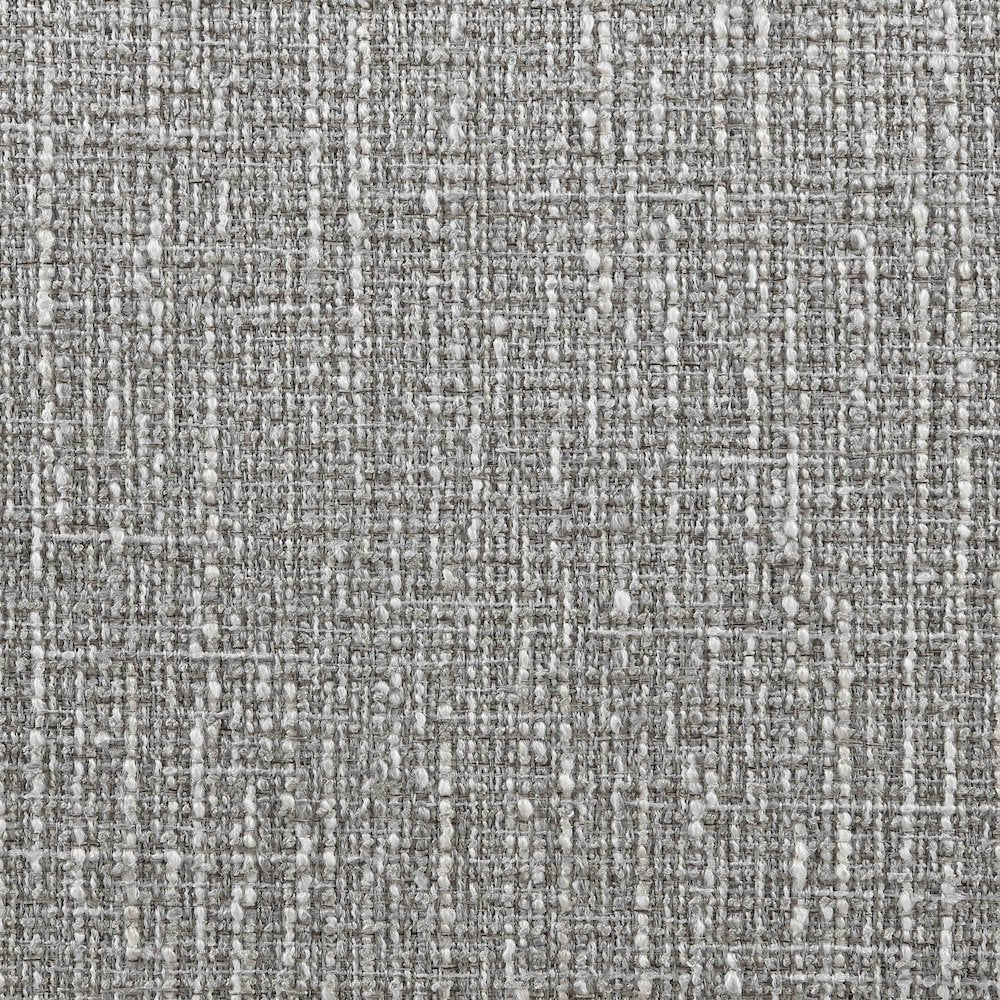 Valeo Grey Linen Textured Fabric Upholstered Dining Chair, Set of 2