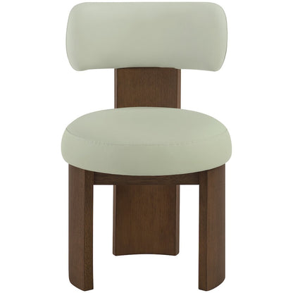 Atelier Mint Vegan Leather Upholstered Dining Chair, Set of 2