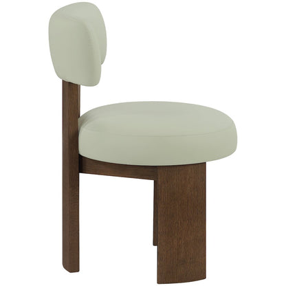 Atelier Mint Vegan Leather Upholstered Dining Chair, Set of 2