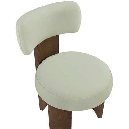 Atelier Mint Vegan Leather Upholstered Dining Chair, Set of 2