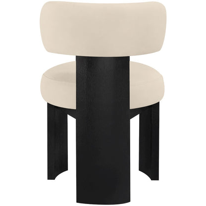 Atelier Beige Vegan Leather Upholstered Dining Chair, Set of 2