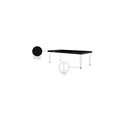 Bethany Black Dining Table