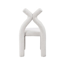 Xena Cream Boucle Fabric Accent/Dining Chair