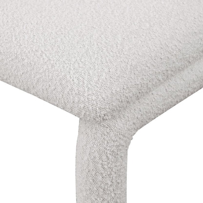 Xena Cream Boucle Fabric Accent/Dining Chair