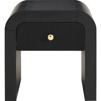 Artisto Black End Table
