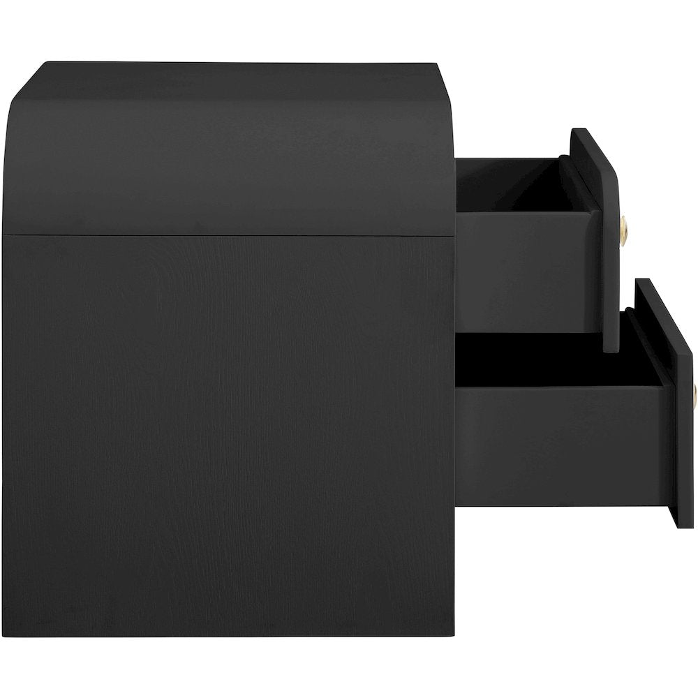 Artisto Black Night Stand