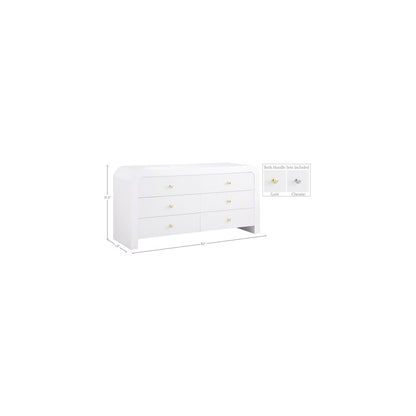 Artisto White Dresser