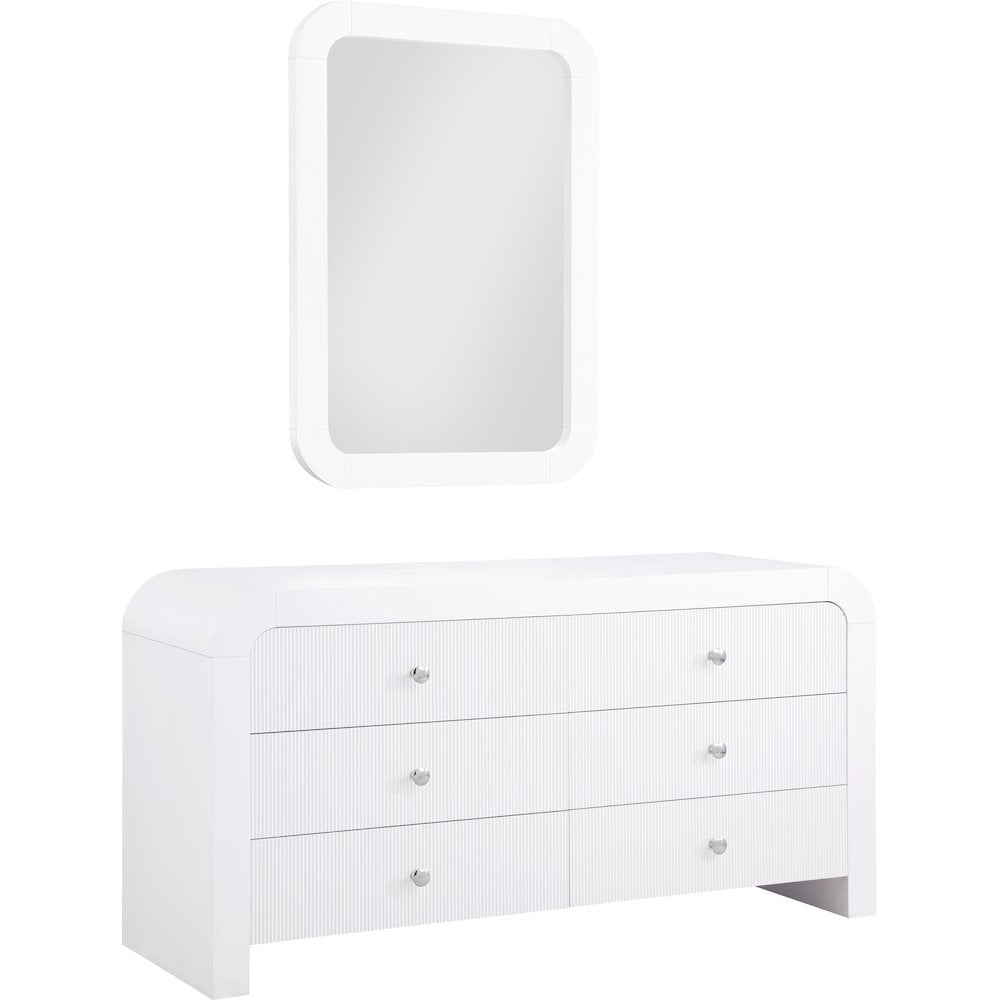 Artisto White Dresser