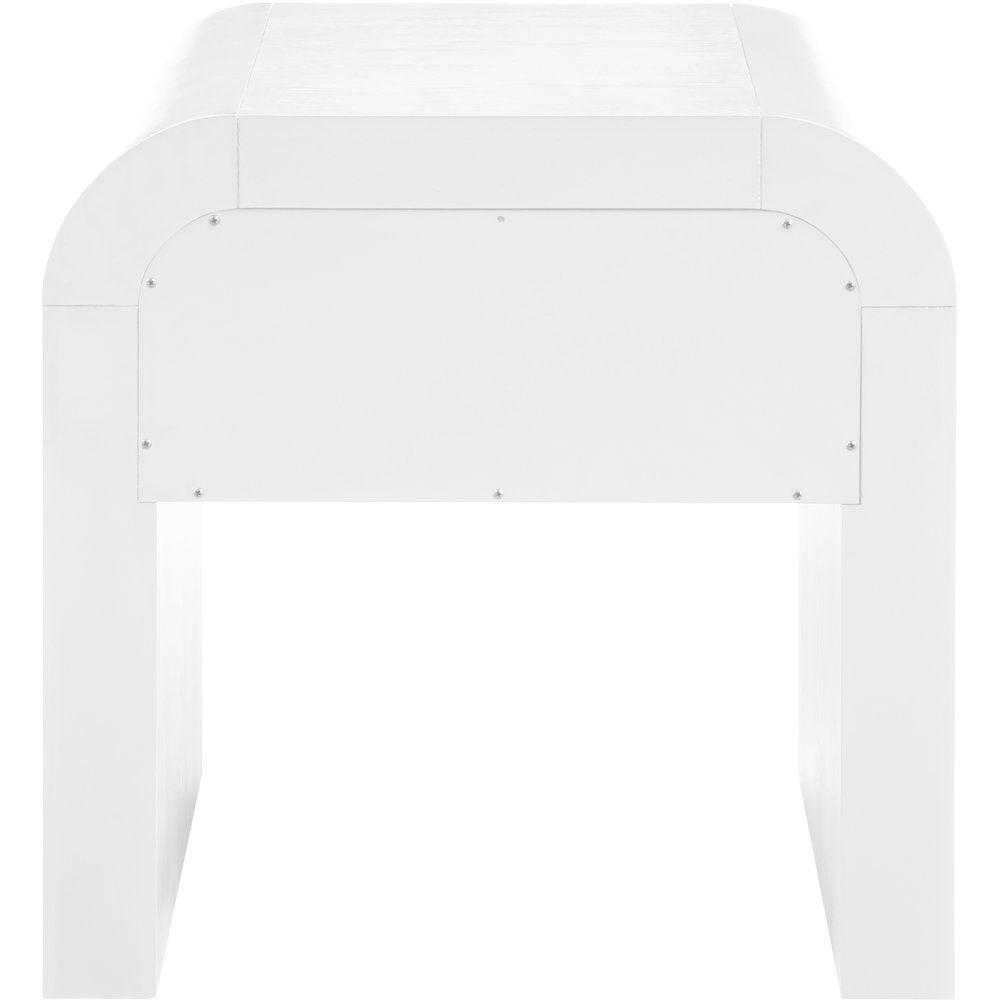 Artisto White End Table
